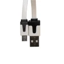 Kitronik 1M White Anti-Tangle USB 2.0 Type-A to Micro-B USB Cable Compatible with BBC Micro Bit 4154