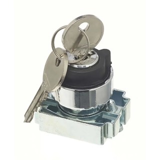 RS PRO 2-position Key Switch Head Latching 22 mm Cutout 205-2372