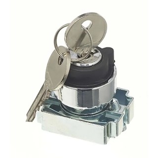 RS PRO 3-position Key Switch Head Latching Operation 22 mm Cutout 205-2380