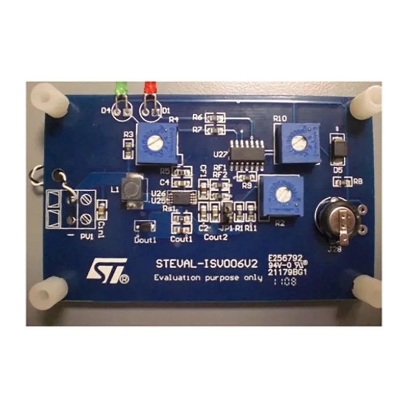 STMicroelectronics Up to 5 W Solar Battery Charger with Embedded MPPT Based on SPV1040 STEVAL-ISV006V2