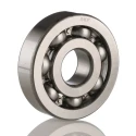 SKF Single Row Deep Groove Ball Bearing 25 mm ID, 80 mm OD, 21 mm Width, Sheet Metal Cage 6405
