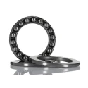 RS PRO 1 Row Thrust Ball Bearing 40 mm Inside Diameter 68 mm Outside Diameter 19 mm Race Width Steel Cage 51208