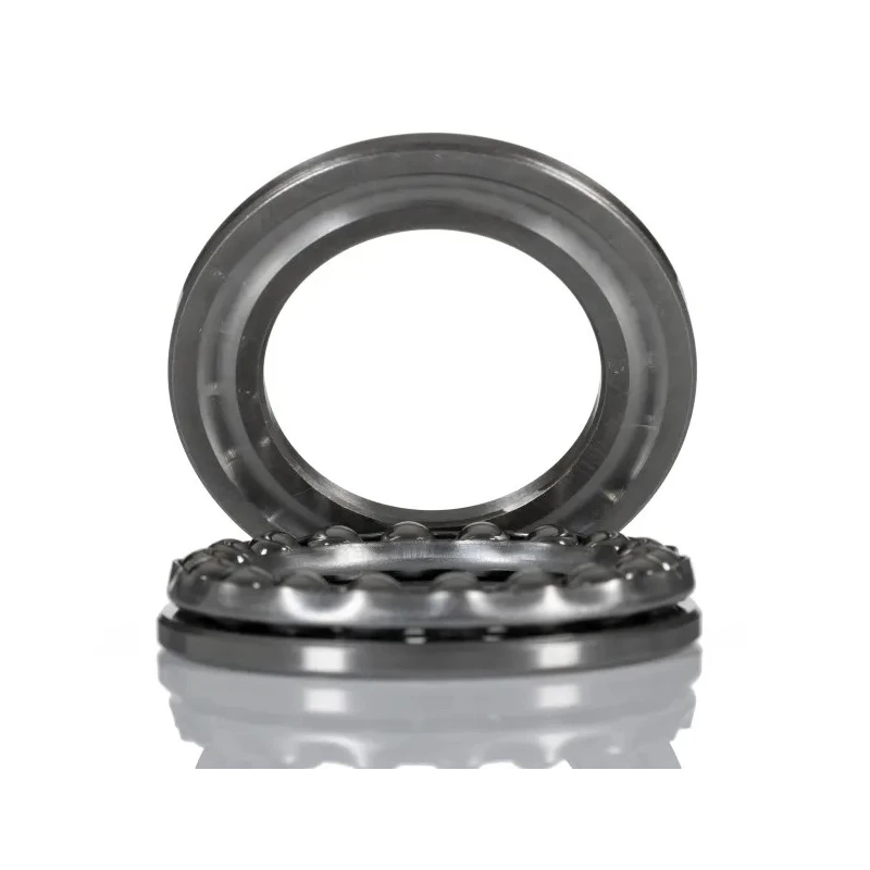 RS PRO 1 Row Thrust Ball Bearing 40 mm Inside Diameter 68 mm Outside Diameter 19 mm Race Width Steel Cage 51208