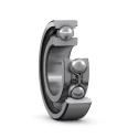 SKF Single Row Deep Groove Ball Bearing 100 mm ID, 215 mm OD, Race Width 47 mm, Sheet Metal Cage, Steel Balls, Open 6320/C3