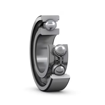 SKF Single Row Deep Groove Ball Bearing 100 mm ID, 215 mm OD, Race Width 47 mm, Sheet Metal Cage, Steel Balls, Open 6320/C3