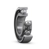 SKF Single Row Deep Groove Ball Bearing 100 mm ID, 215 mm OD, Race Width 47 mm, Sheet Metal Cage, Steel Balls, Open 6320/C3