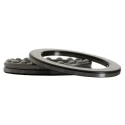 SKF 1 Extra Light Thrust Ball Bearing 100 mm Inside Diameter 135 mm Outside Diameter 25 mm Race Width Sheet Metal Cage 51120