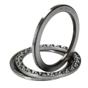 SKF Thrust Ball Bearing 85 mm Inside Diameter, 110 mm Outside Diameter, 19 mm Race Width, Sheet Metal Cage, Steel Balls 51117