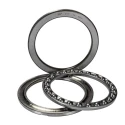 SKF Thrust Ball Bearing 85 mm Inside Diameter, 110 mm Outside Diameter, 19 mm Race Width, Sheet Metal Cage, Steel Balls 51117