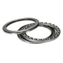 SKF Thrust Ball Bearing 85 mm Inside Diameter, 110 mm Outside Diameter, 19 mm Race Width, Sheet Metal Cage, Steel Balls 51117