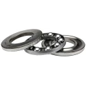 SKF Thrust Ball Bearing 45 mm Inside Diameter 85 mm Outside Diameter Race Width 28 mm Steel Balls Sheet Metal Cage 51309