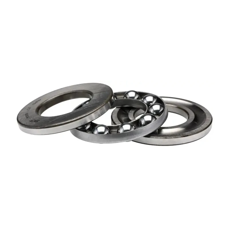 SKF Thrust Ball Bearing 45 mm Inside Diameter 85 mm Outside Diameter Race Width 28 mm Steel Balls Sheet Metal Cage 51309