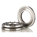 SKF Thrust Ball Bearing 25 mm ID, 60 mm OD, 24 mm Width, Sheet Metal Cage, Steel Balls, Open End Type, 1 Row 51405