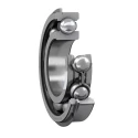 SKF Single Row Deep Groove Ball Bearing 40 mm ID, 80 mm OD, Sheet Metal Cage, Steel Balls, Open End Type 6208 NR/C3