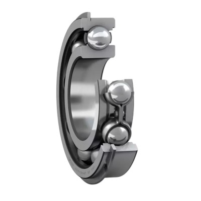 SKF Single Row Deep Groove Ball Bearing 40 mm ID, 80 mm OD, Sheet Metal Cage, Steel Balls, Open End Type 6208 NR/C3