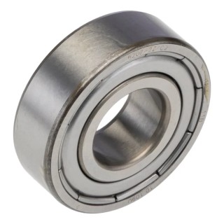 SKF Single Row Deep Groove Ball Bearing 15 mm ID, 35 mm OD, Shielded, Sheet Metal Cage 6202-2Z/C2