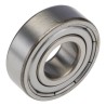 SKF Single Row Deep Groove Ball Bearing 15 mm ID, 35 mm OD, Shielded, Sheet Metal Cage 6202-2Z/C2