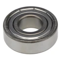 SKF Single Row Deep Groove Ball Bearing 15 mm ID, 35 mm OD, Shielded, Sheet Metal Cage 6202-2Z/C2