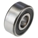 SKF Single Row Deep Groove Ball Bearing, 15 mm ID, 42 mm OD, 17 mm Width, Stainless Steel Race, Sheet Metal Cage 62302-2RS1