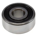 SKF Single Row Deep Groove Ball Bearing, 15 mm ID, 42 mm OD, 17 mm Width, Stainless Steel Race, Sheet Metal Cage 62302-2RS1