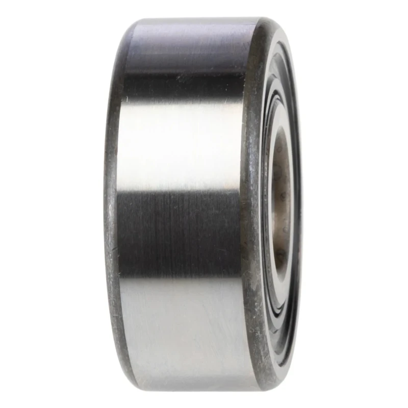SKF Single Row Deep Groove Ball Bearing, 15 mm ID, 42 mm OD, 17 mm Width, Stainless Steel Race, Sheet Metal Cage 62302-2RS1