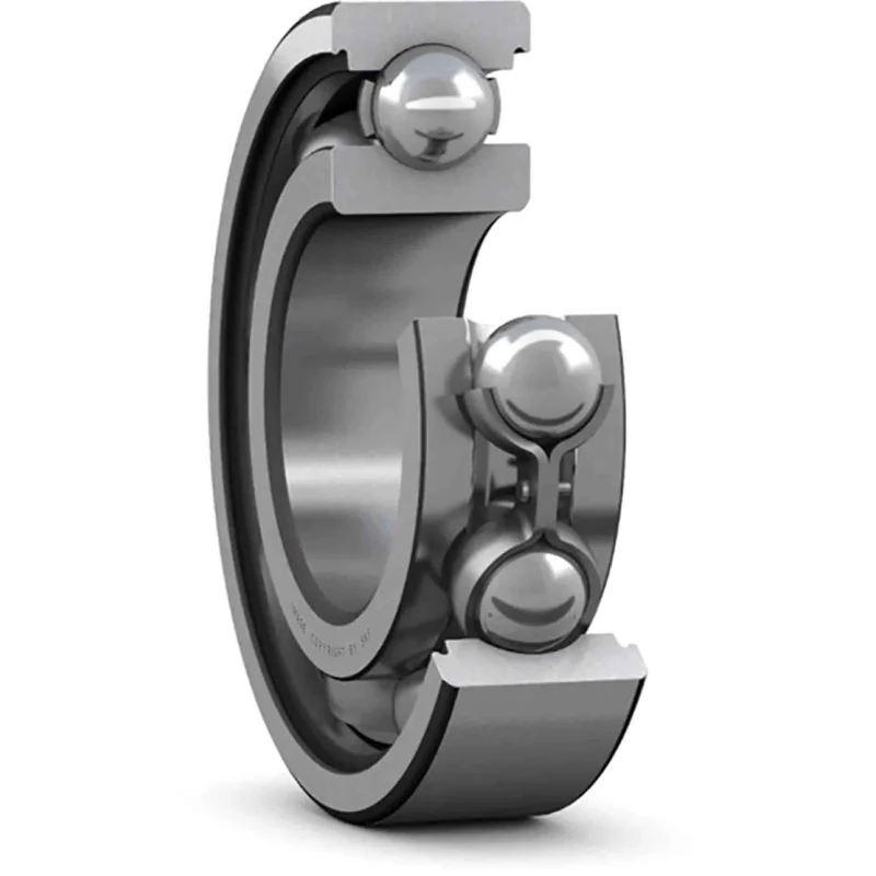 SKF Single Row Deep Groove Ball Bearing 160 mm ID, 290 mm OD, 48 mm Width, Sheet Metal Cage, Steel Balls, Open 6232/C3
