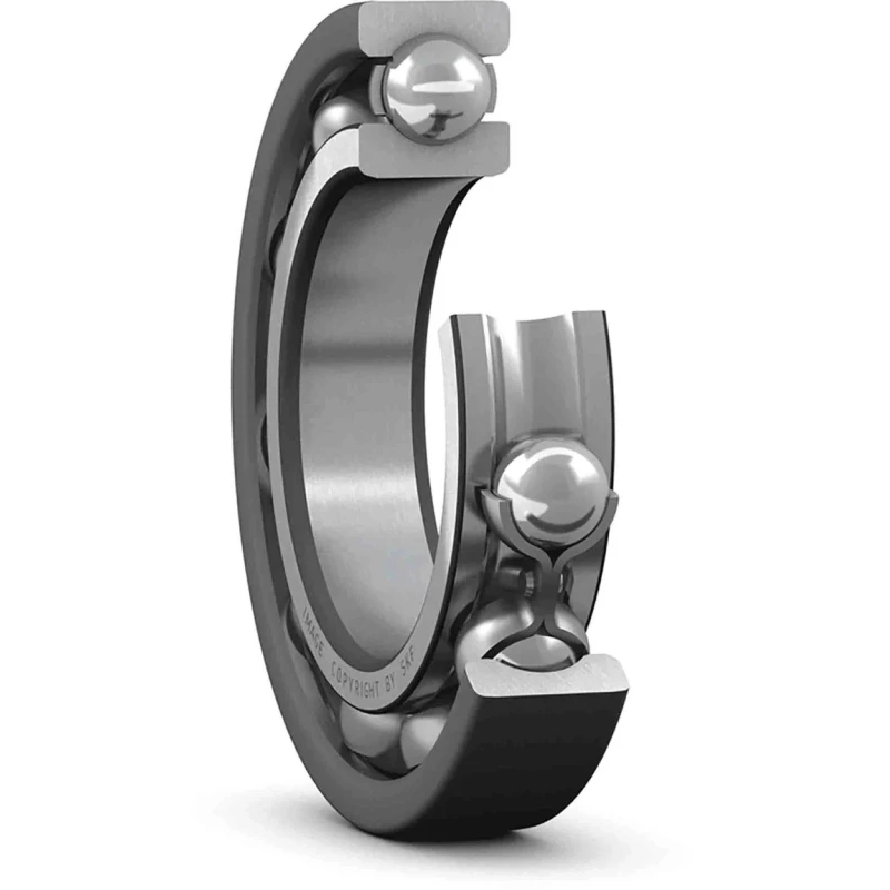 SKF Single Row Deep Groove Ball Bearing 85 mm ID, 180 mm OD, Race Width 41 mm, Machined Metal Cage, Steel 6317 M/C3VL0241