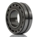 SKF Parallel Roller Bearing 25 mm ID, 52 mm OD, Race Width 18 mm, Steel Rollers, Sheet Metal Cage, Double Row 22205 E/C3
