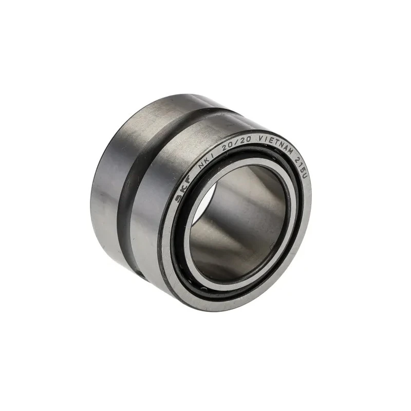 SKF Needle Roller Bearing 20 mm Inside Diameter 32 mm Outside Diameter Race Width 20 mm Steel NKI 20/20