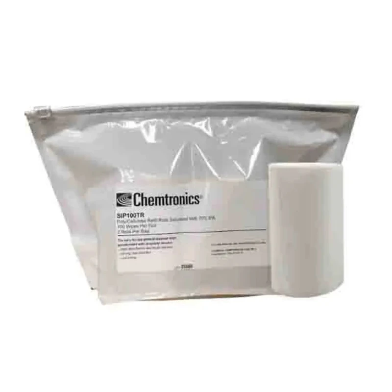 Chemtronics Wet Isopropanol Wipes, Box of 100, 150 x 200 mm, Single Use SIP100TR