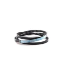 Gates Drive Belt Narrow Belt Ethylene Propylene Diene Monomer Rubber Polyester Cord 12.7mm Width 2448mm XPA2430 QUAD-POWER 4