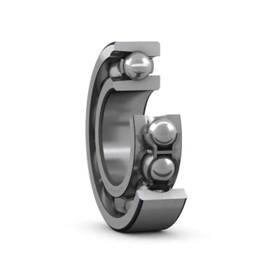 SKF Single Row Deep Groove Ball Bearing 35 mm Inside Diameter, 72 mm Outside Diameter, 17 mm Race Width, Sheet Metal Cage 207