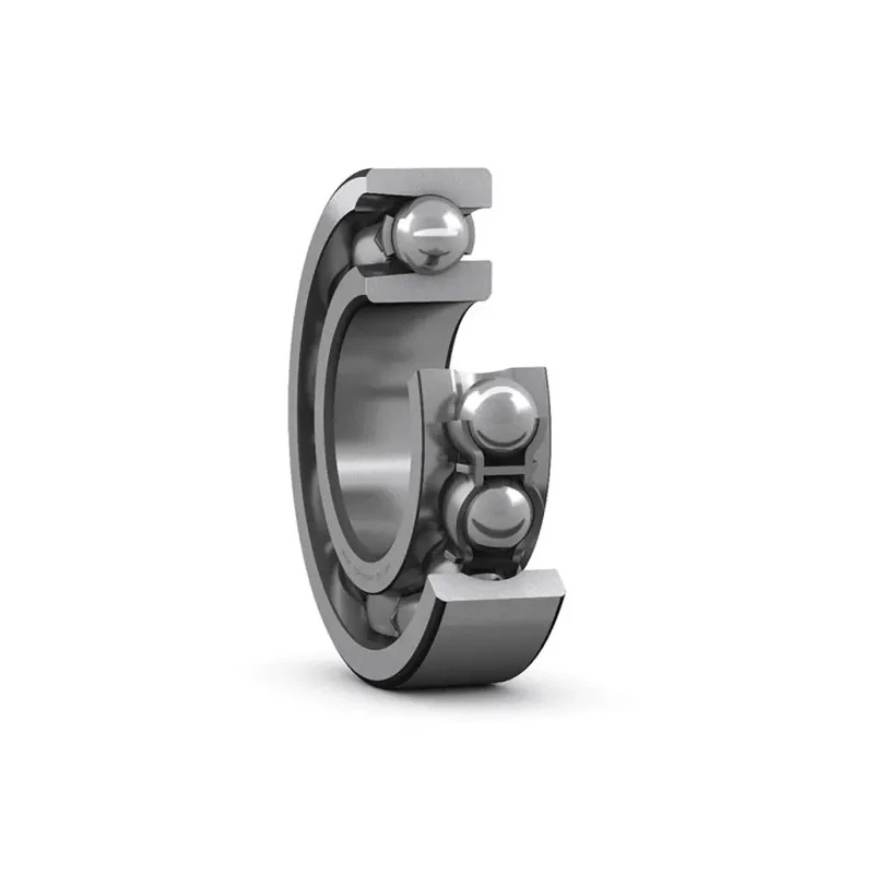 SKF Single Row Deep Groove Ball Bearing 35 mm Inside Diameter, 72 mm Outside Diameter, 17 mm Race Width, Sheet Metal Cage 207
