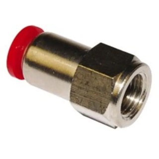 Norgren Pneumatic Threaded-to-Tube Fitting Pneufit C Series Plastic 1/4 in G Female to 10 mm C02261028