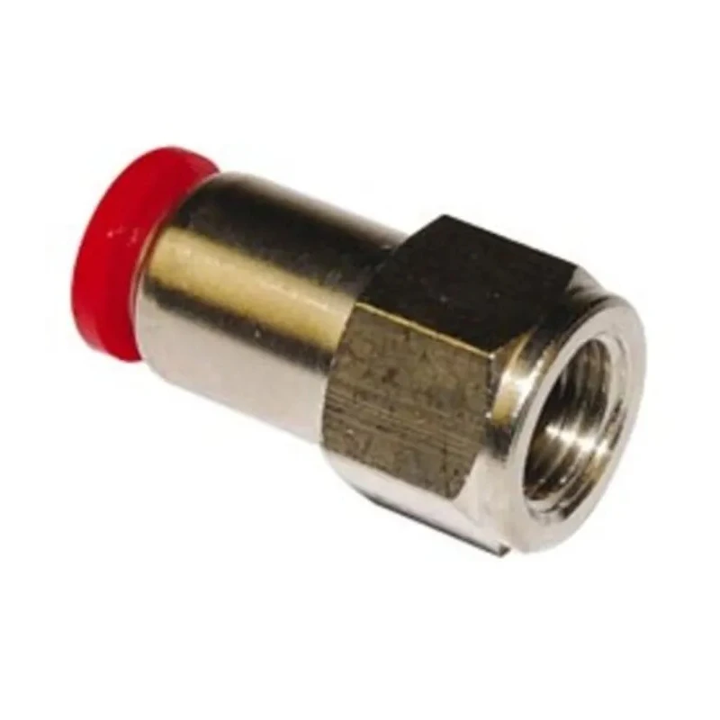 Norgren Pneumatic Threaded-to-Tube Fitting Pneufit C Series Plastic 1/4 in G Female to 10 mm C02261028