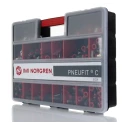 Norgren Pneumatic Fittings Maintenance Kit with Elbows, Straight Connectors, Tees, Plugs for 8mm to 10mm Tubing NE/11433