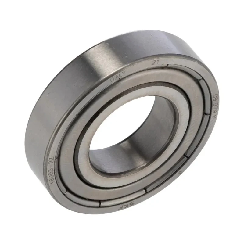 SKF Single Row Deep Groove Ball Bearing 17 mm ID, 35 mm OD, 8 mm Width Sheet Metal Cage 16003-2Z