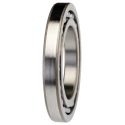 SKF Single Row Deep Groove Ball Bearing 55 mm ID, 90 mm OD, 11 mm Width, Sheet Metal Cage, Steel Balls 16011