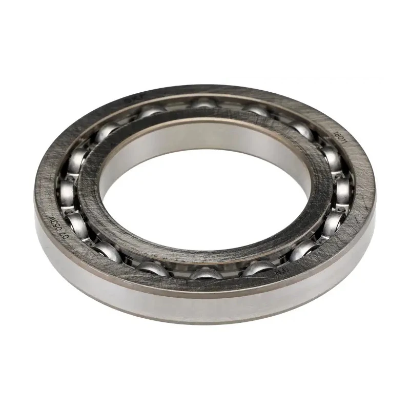 SKF Single Row Deep Groove Ball Bearing 55 mm ID, 90 mm OD, 11 mm Width, Sheet Metal Cage, Steel Balls 16011