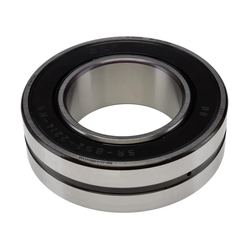 SKF BS2-2214-2RS/VT143 Tapered Spherical Roller Bearing, 70 mm ID, 125 mm OD, 38 mm Width, 2 Rows, Sealed BS2-2214-2RS/VT143