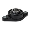 SKF 2 Hole Cylindrical Flange Bearing Unit Composite Body 30 mm ID FYTBK 30 TR