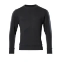 Mascot Workwear Black Polyester Cotton Unisex Pull Over Work Sweatshirt 2XL 180 to 185 mm 51580-966-09 2XL
