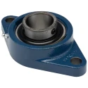 SKF Flange Bearing Unit 40 mm Inside Diameter Steel Housing Set Screw Locking 30.7 kN Dynamic Load Rating FYTJ 40 TF