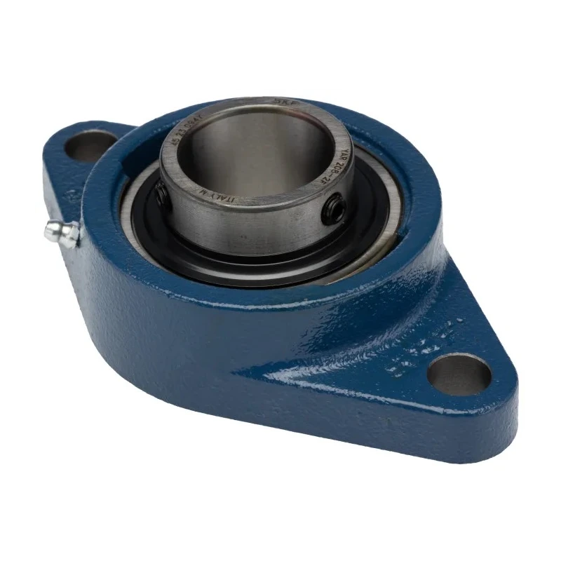 SKF Flange Bearing Unit 40 mm Inside Diameter Steel Housing Set Screw Locking 30.7 kN Dynamic Load Rating FYTJ 40 TF