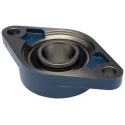 SKF Flange Bearing Unit 40 mm Inside Diameter Steel Housing Set Screw Locking 30.7 kN Dynamic Load Rating FYTJ 40 TF