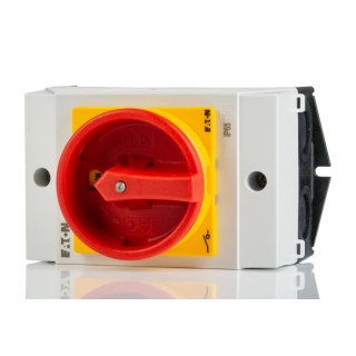 Eaton 3-Pole Surface Mount Non-Fused Switch Disconnector 20A, 5.5 kW, IP65 T0-2 Series 