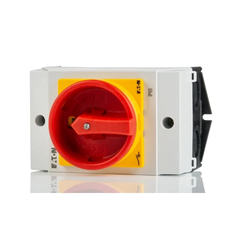 Eaton 3-Pole Surface Mount Non-Fused Switch Disconnector 20A, 5.5 kW, IP65 T0-2 Series 