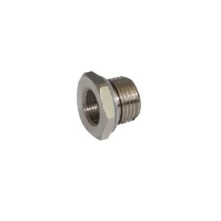 Norgren 16 Series Pneumatic Reducing Fitting Male/Female G 3/4 x G 3/8 Nickel Brass 18 Bar 70°C 160236838