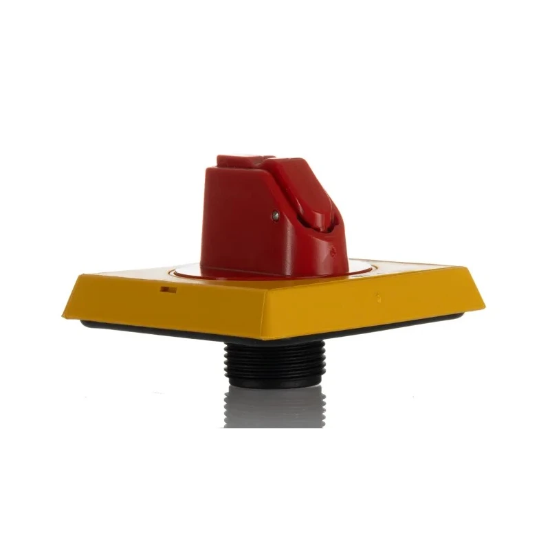 ABB Red, Yellow Rotary Handle 57.9 mm Length with 3 Locks, IP64 Rated MSHD-LY Series 1SAM201920R1002 MSHD-LY