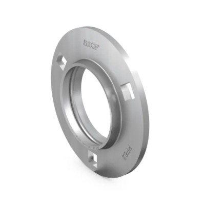 SKF Locating Ring Steel 47 mm Inside Diameter Open End 3-Bolt Mount PF 47